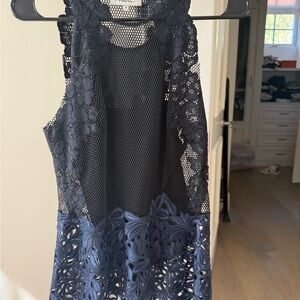 Philip Lim 3.1 Elegant Lace Mesh Dress